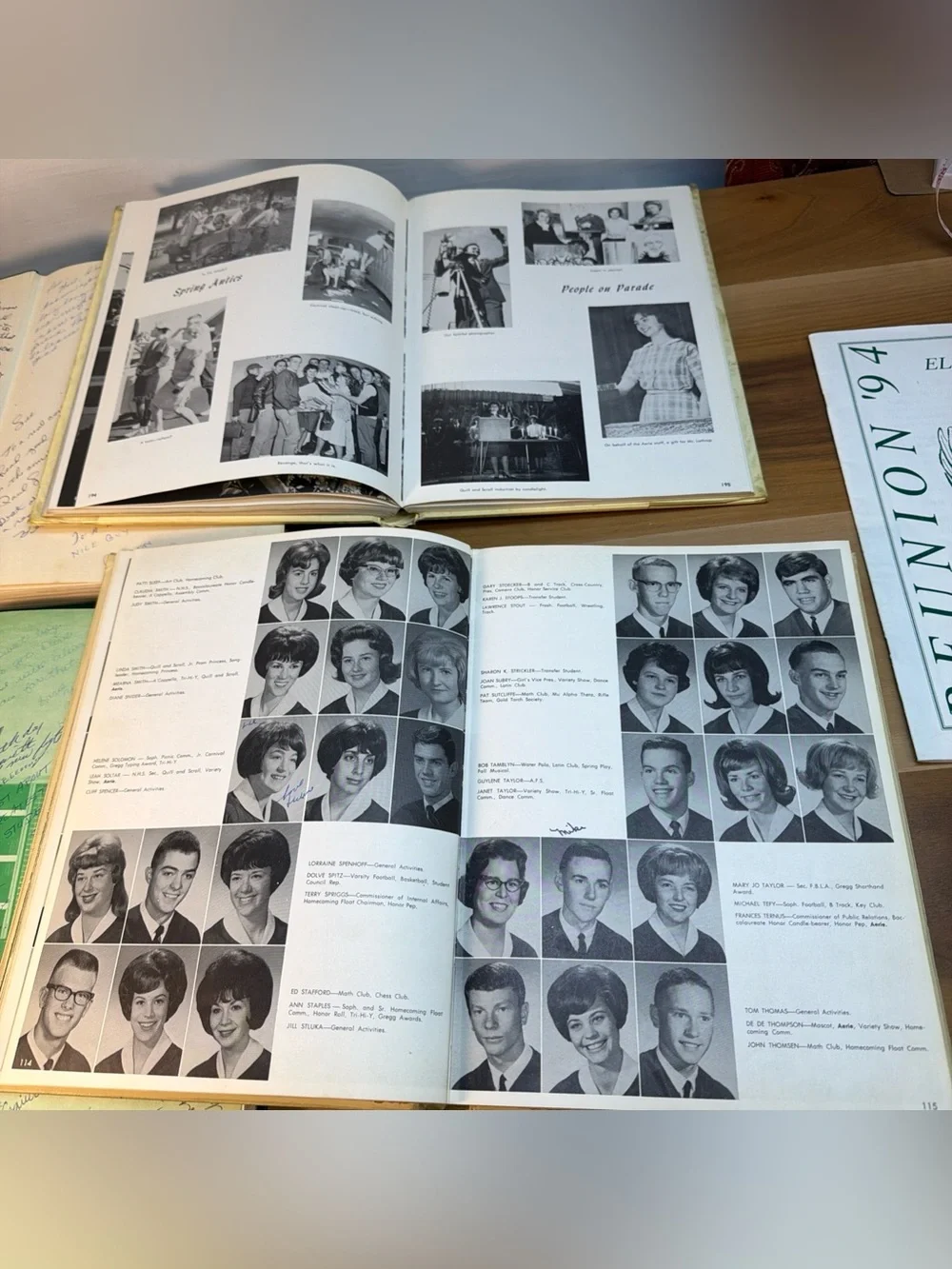 Lot Of 4 1961 - 1964 El Camino High School Yearbook Annual Sacramento California